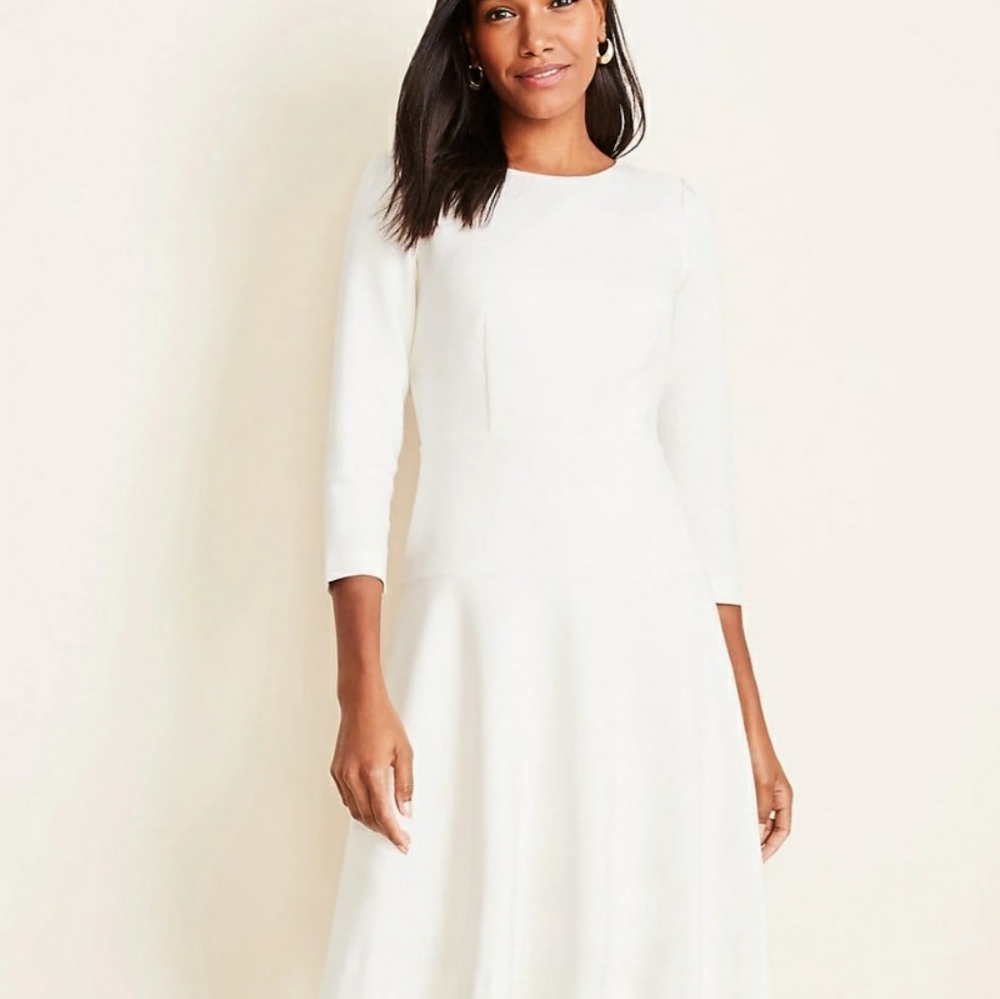 Ann Taylor Ivory dress